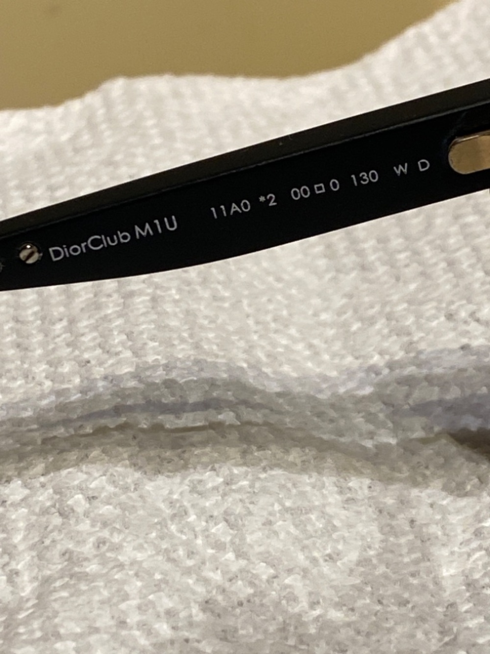 SOLD Authentic Dior M1U Shield Sunglasses - Picture 15 of 15